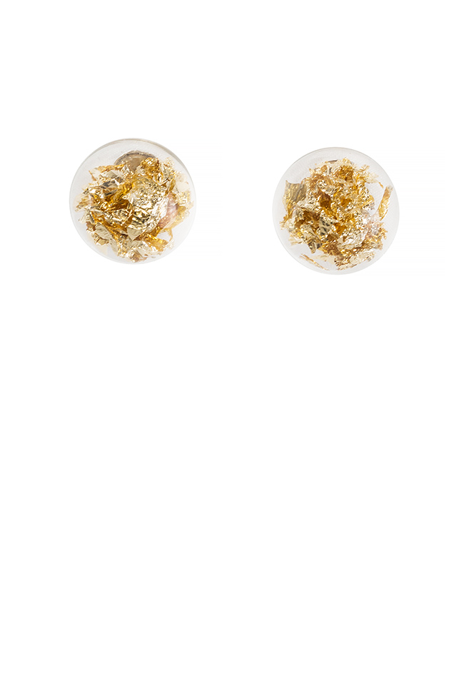 Boucles d'oreilles surdimensionnées en argent Stardust Pins OMRA image 0