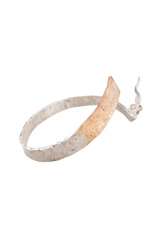 Bracelet en argent plaqué en or 14K Antelope Moogu image 1