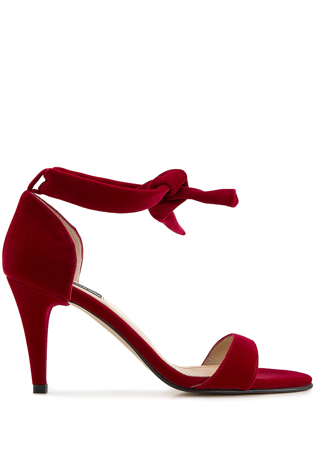 Thalia velvet sandals Cristina Maxim image 0