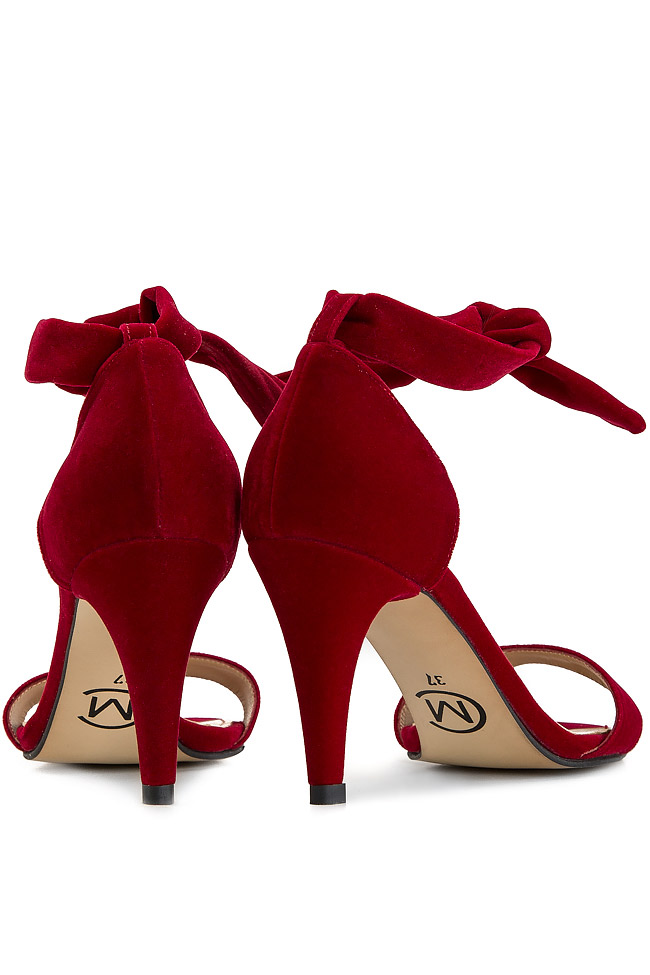 Thalia velvet sandals Cristina Maxim image 2