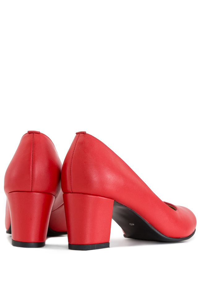 Pantofi realizati din piele Karina Cristina Maxim imagine 2