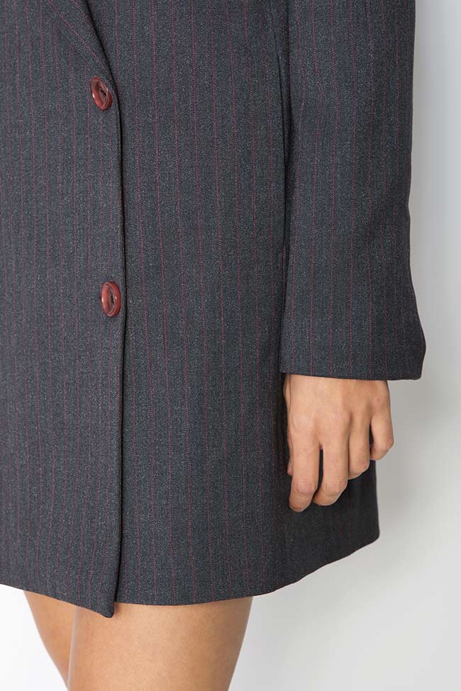 Robe type veste en coton mélangé Bluzat image 3