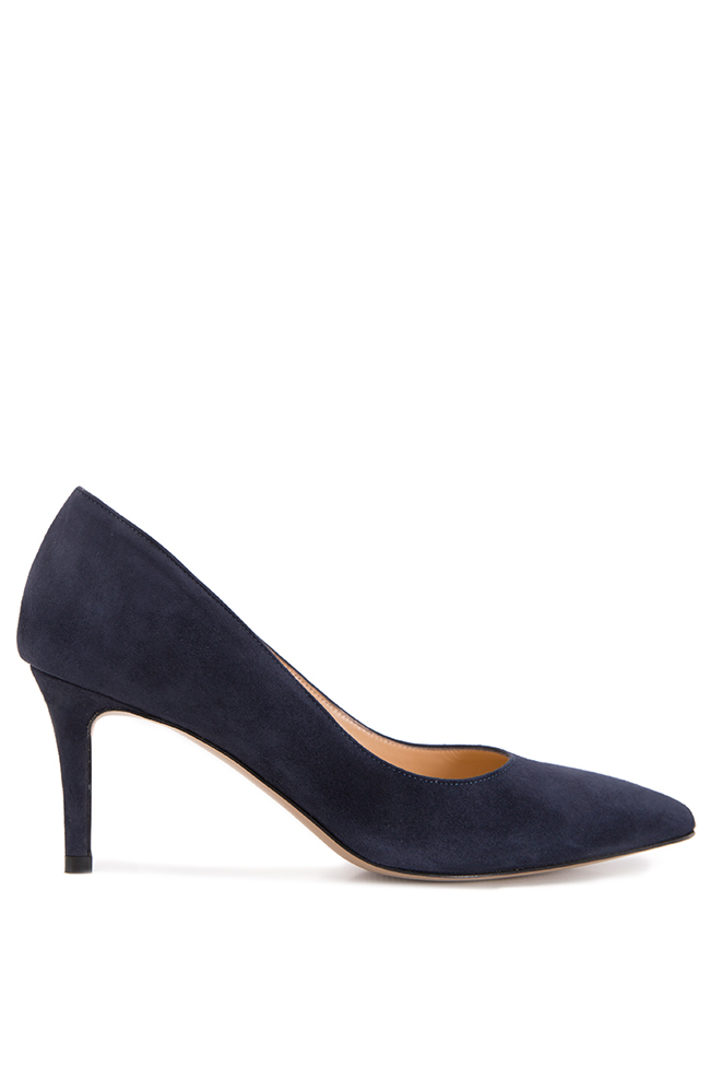 Suede leather pumps Ginissima image 0