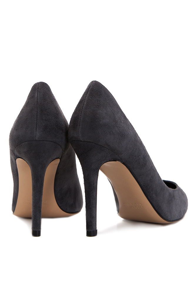 Suede leather pumps Ginissima image 2