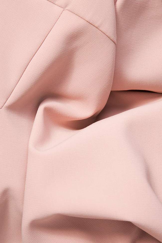 Asymmetric cottone-blend midi dress Bluzat image 4