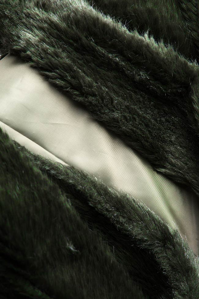 Jacheta din blana artificiala Piper Shakara imagine 4