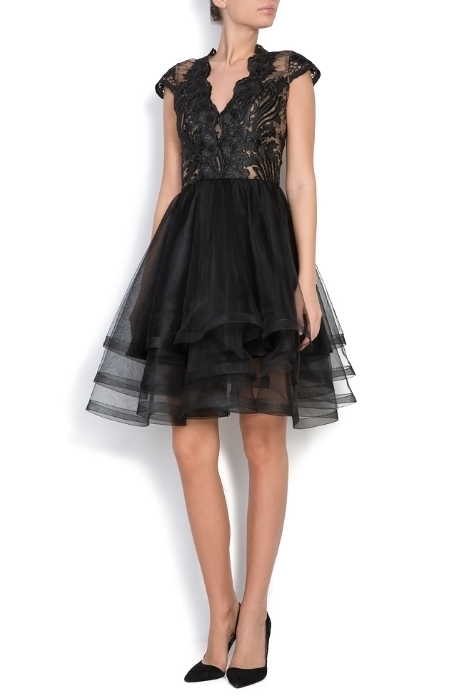 Tulle and lace midi dress Love Love  image 0