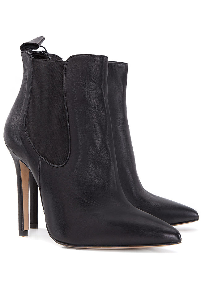 Leather ankle boots Ginissima image 1