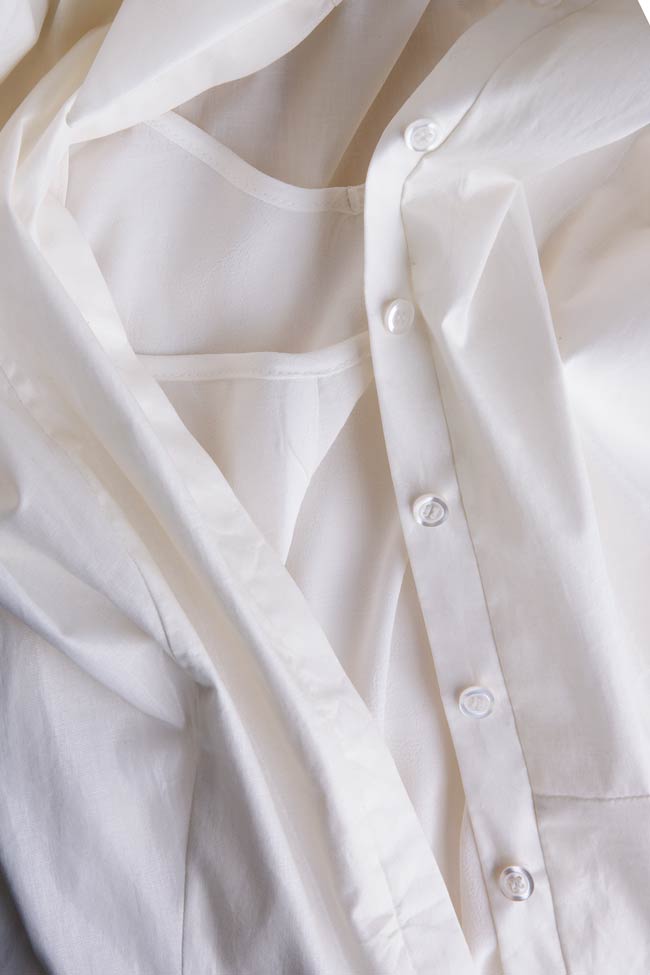 Robe chemise d'un mélange de coton Larisa Dragna image 4