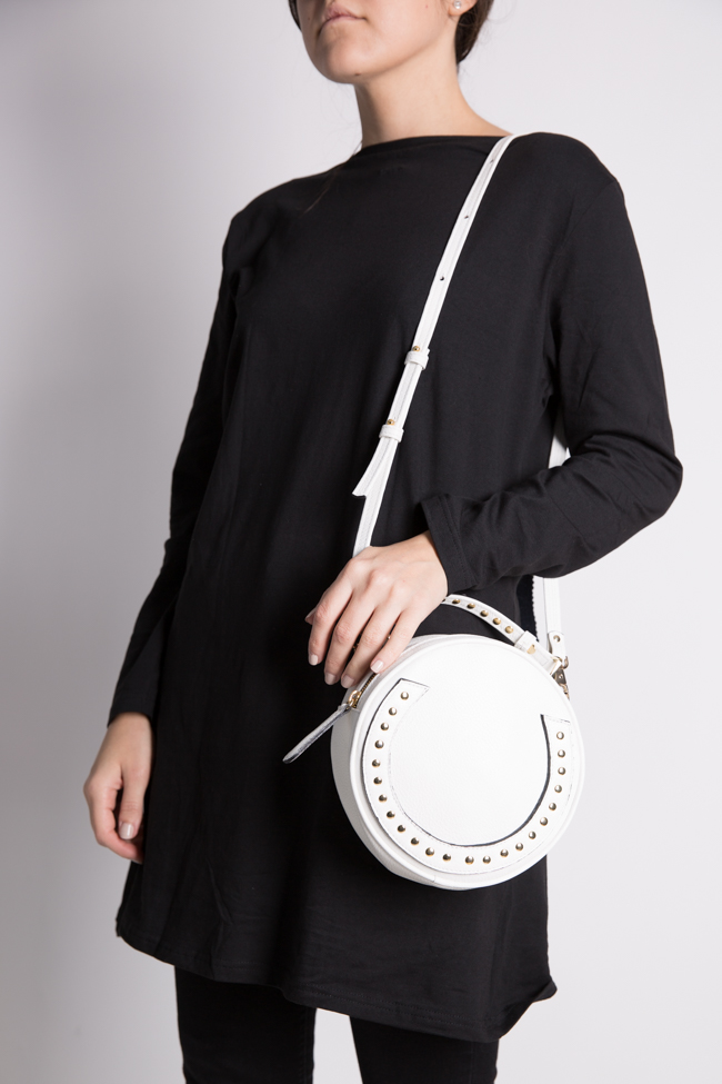 Selma studded leather shoulder bag Sophie Handbags by Andra Paduraru image 5