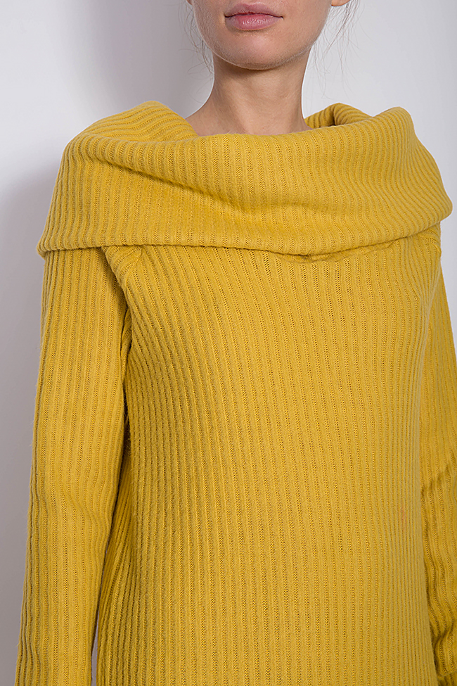 Cashmere-blend mini dress Cloche image 3
