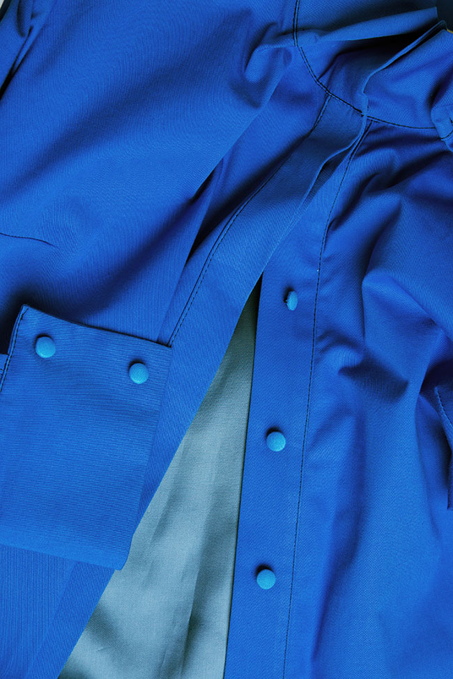 Robe chemise en coton Atry Framboise image 4