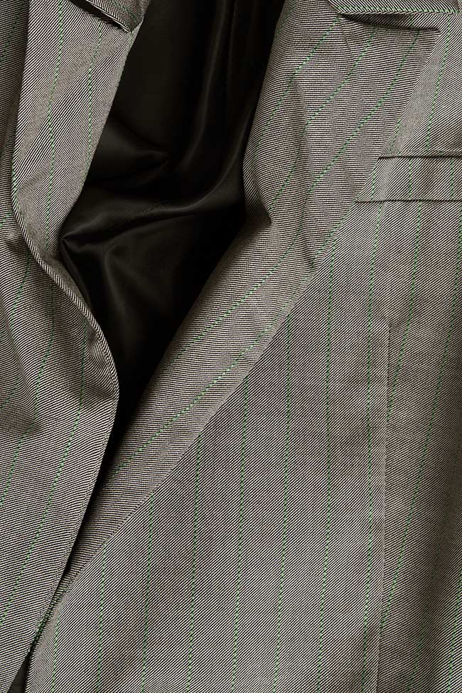 Dome wool-blend blazer Framboise image 4