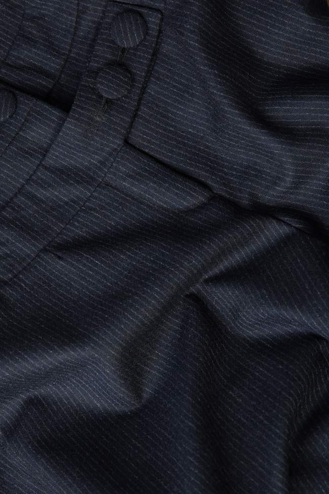 Pantalon en tissu de laine OMRA image 4