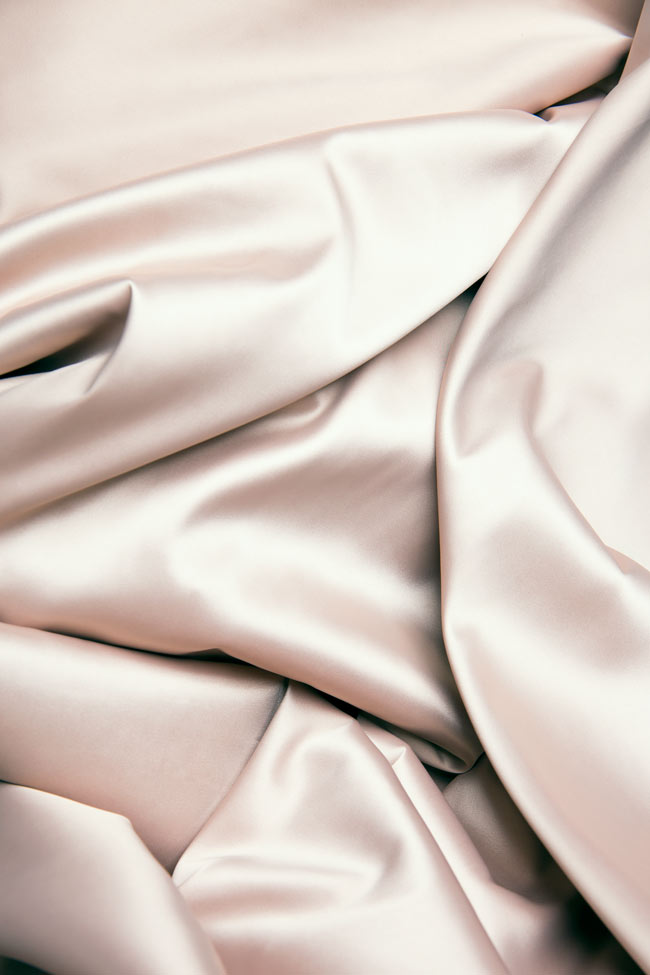 Bluza asimetrica din tafta Duchesse  Alexievici Couture imagine 4