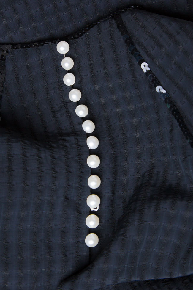 Rochie din matase creponata Marco Lagatolla Alexievici Couture imagine 4