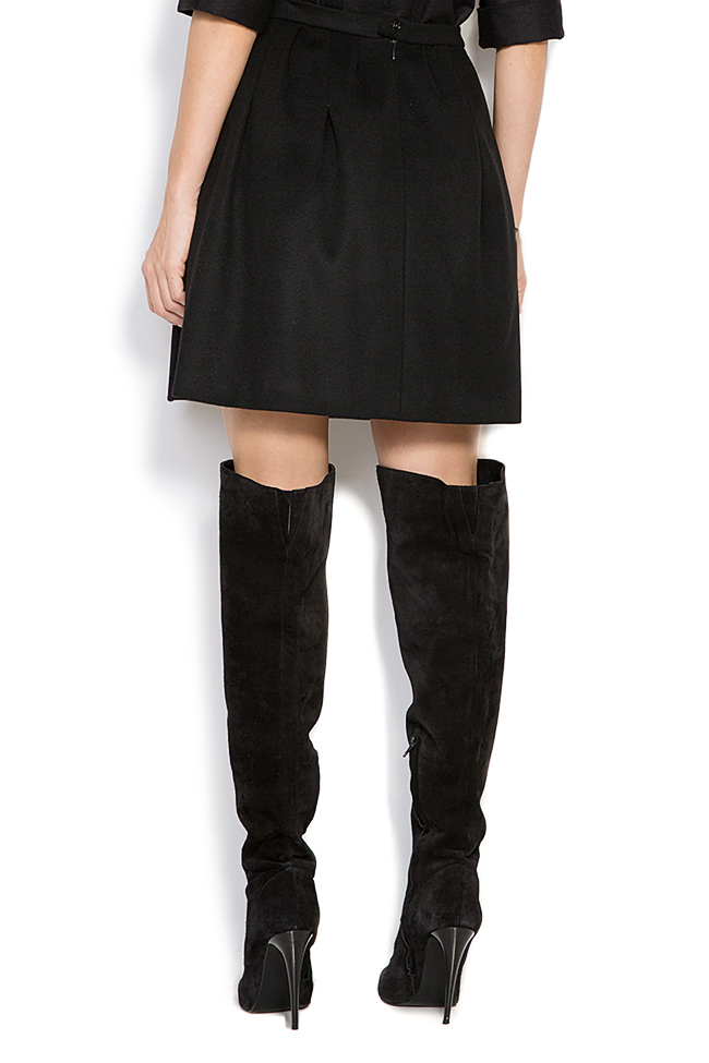 Wool mini skirt Claudia Castrase image 2