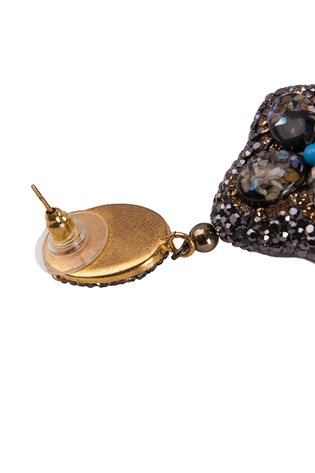 Adelia semiprecious stone earrings Bon Bijou image 2