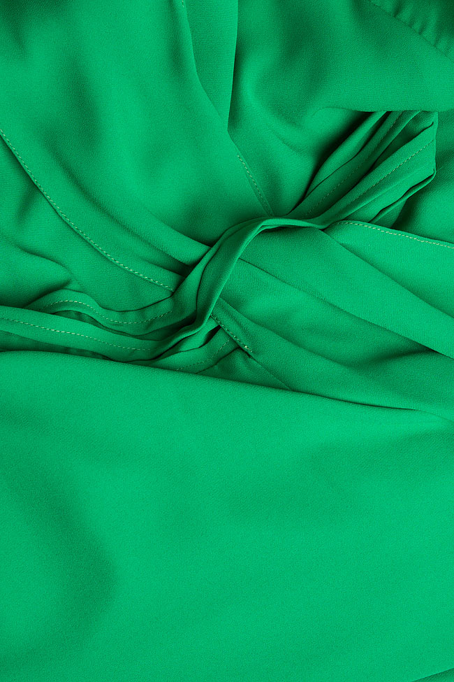 Silk-georgette maxi dress Ronen Haliva image 4