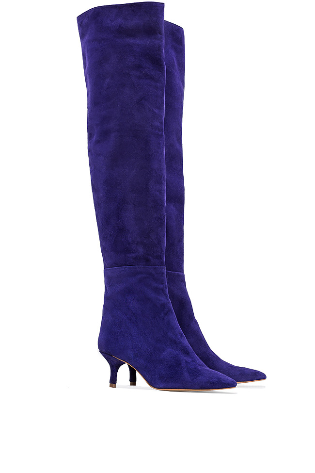 Suede over-the-knee boots  Ana Kaloni image 1