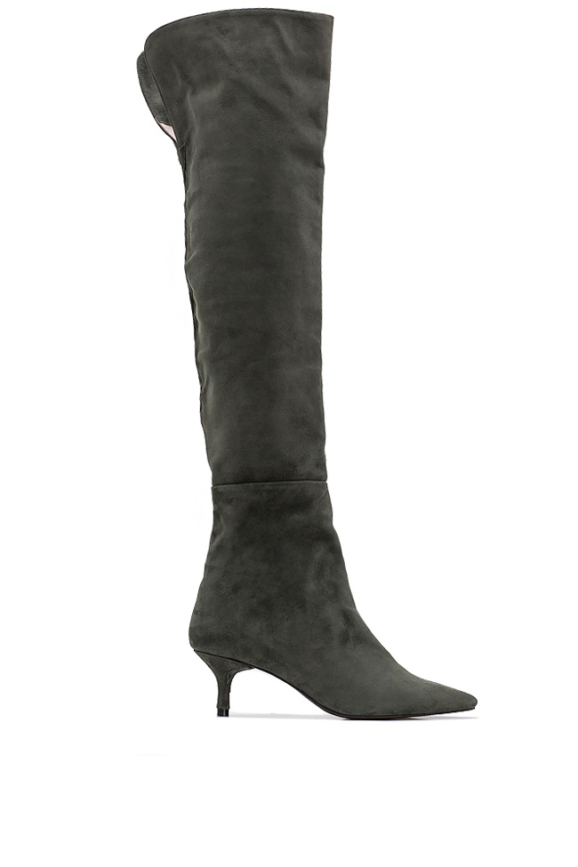 Suede over-the-knee boots  Ana Kaloni image 0