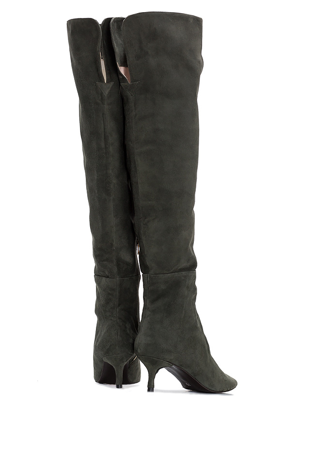 Suede over-the-knee boots  Ana Kaloni image 2