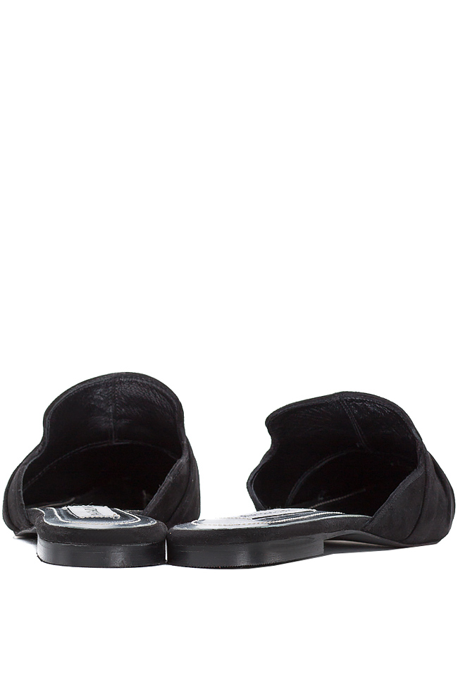 Knotted suede slides Ana Kaloni image 2