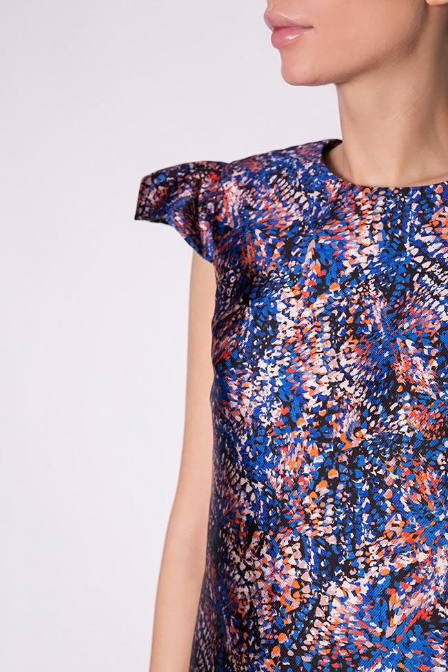 Printed crepe blouse Claudia Castrase image 3