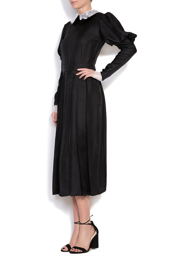 فستان من الحرير و الدانتيل M27 ELLE اومرا image 1