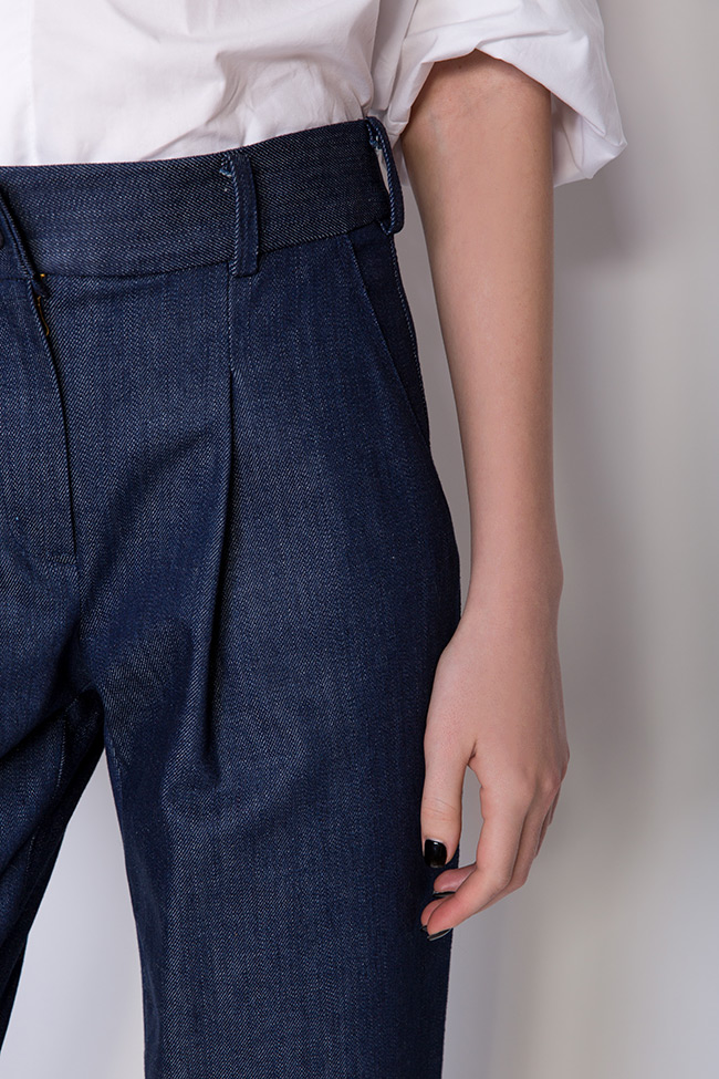 Cropped high-rise jeans Izabela Mandoiu image 3