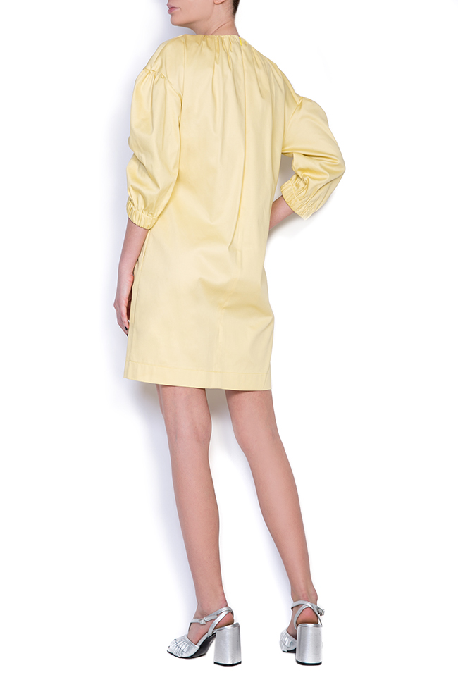 Cotton mini dress Bluzat image 2