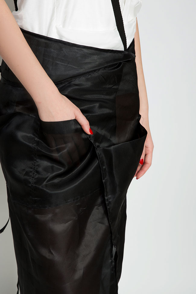 Silk organza apron skirt Studio Cabal image 4