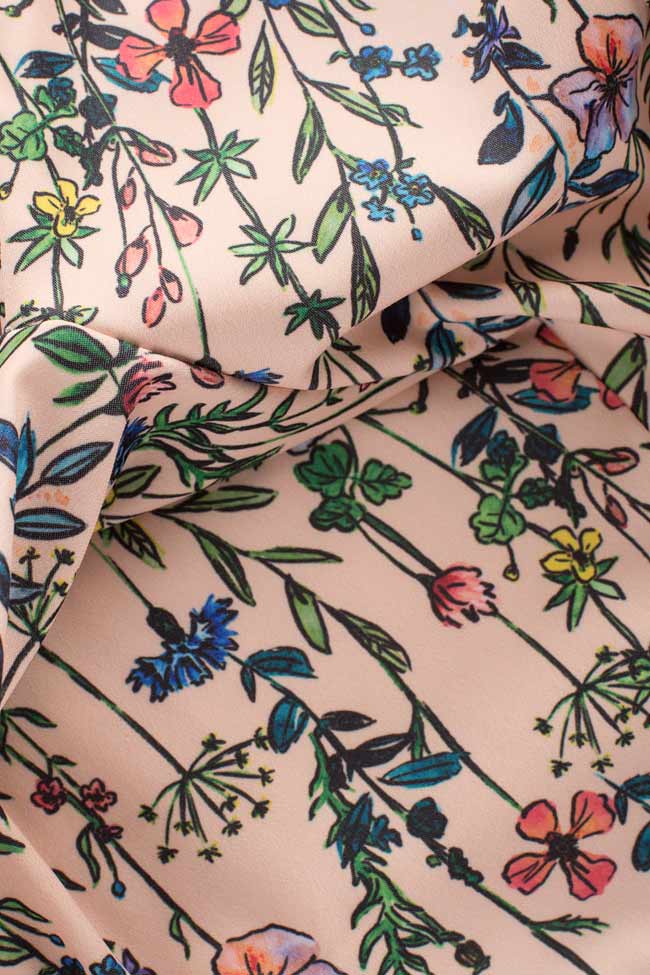 Bluza cu imprimeu floral Lure imagine 4