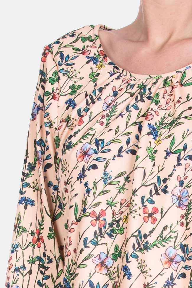 Bluza cu imprimeu floral Lure imagine 3