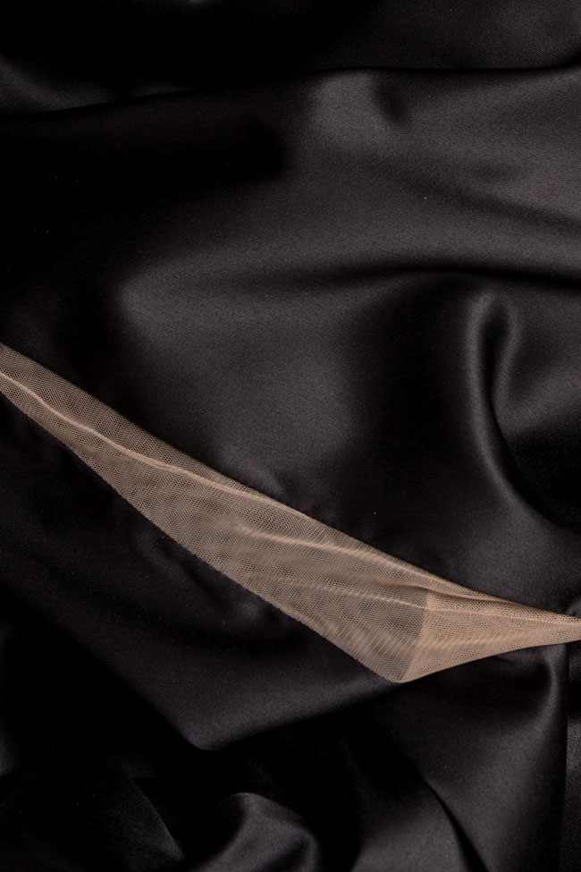 Robe en taffetas avec la manche surdimensionnée  BADEN 11 image 3
