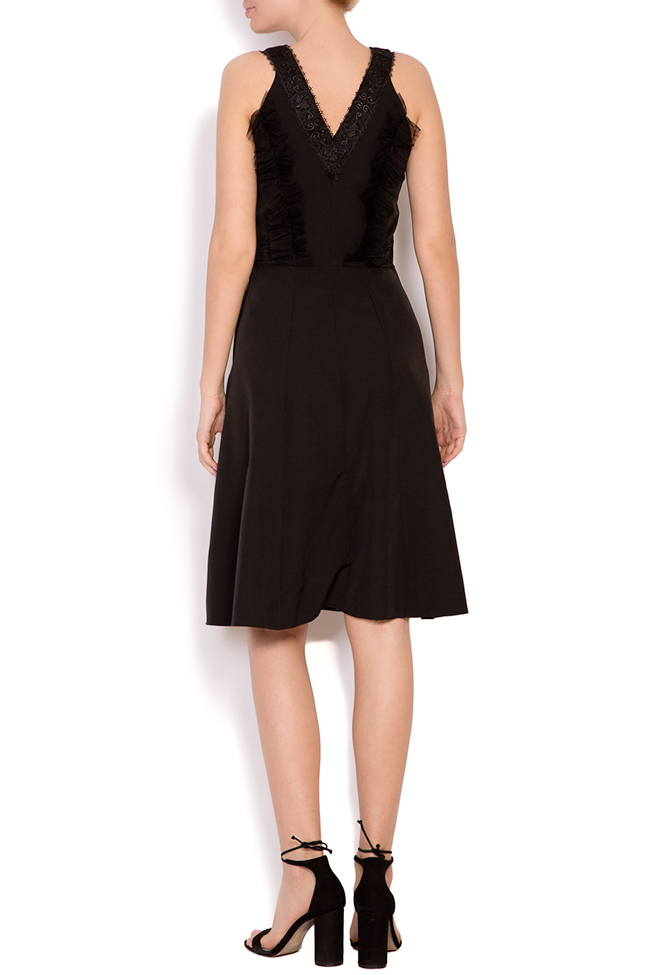 Florence embroidered crepe tulle midi dress Pulse  image 2