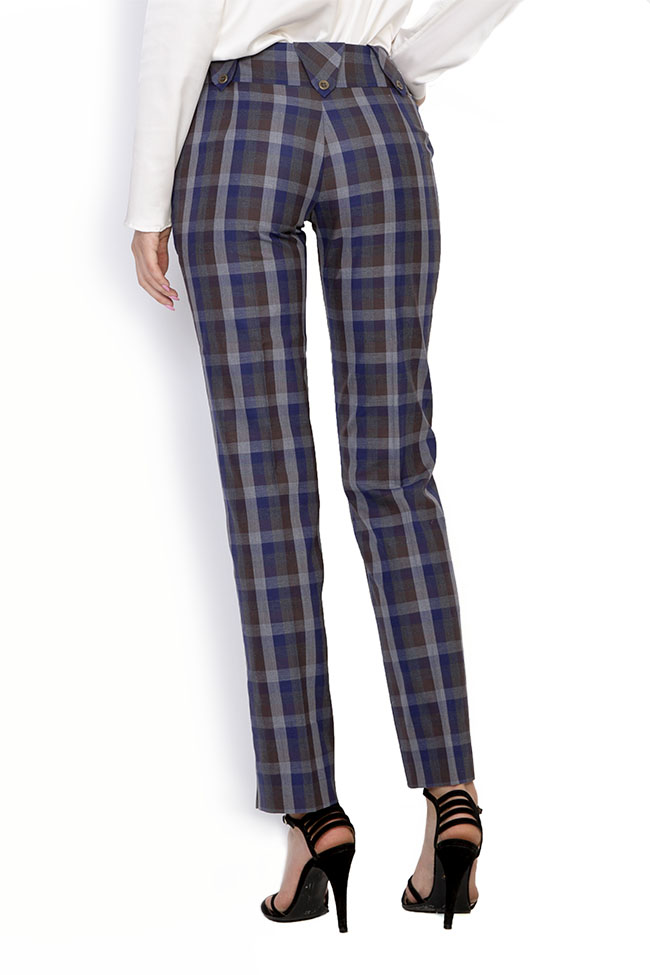 pantalon taille basse en coton avec poches Grigori Ciliani image 2