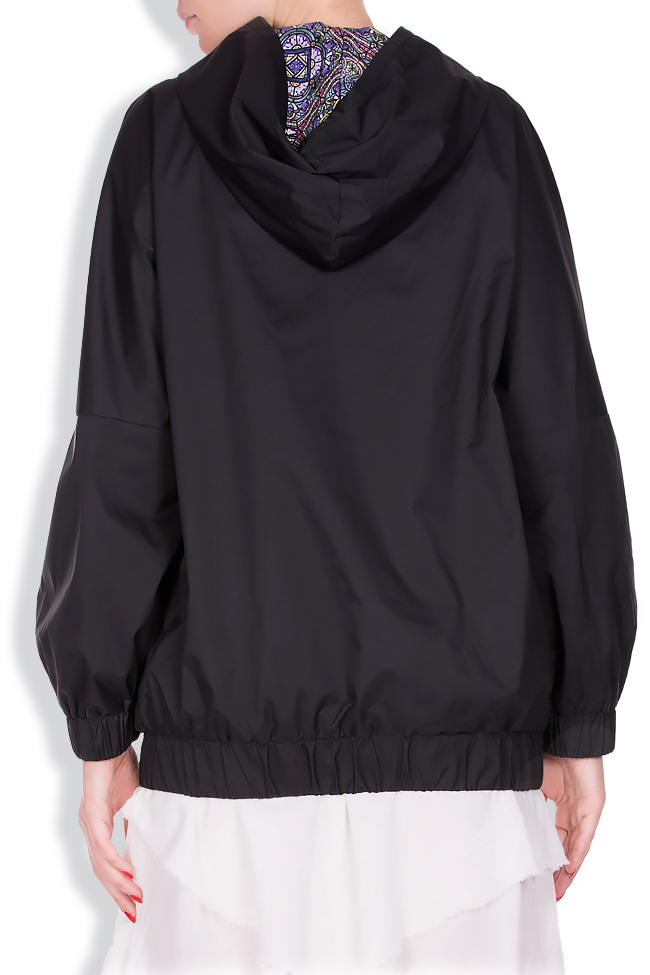 Hooded shell bomber jacket AD The Brand image 2