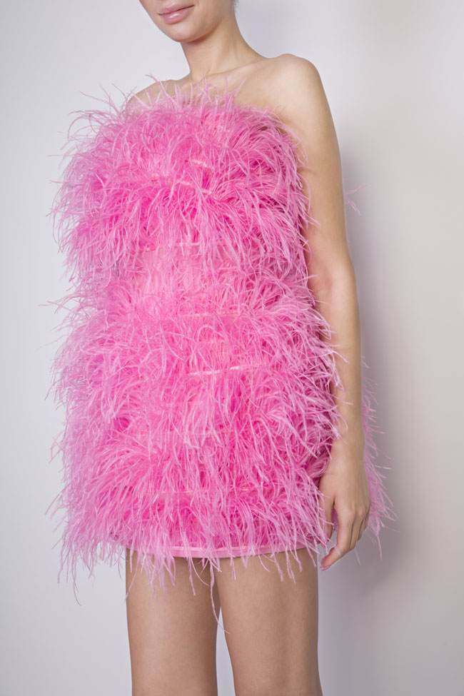 Moulin Rouge ostrich feather dress OMRA image 3