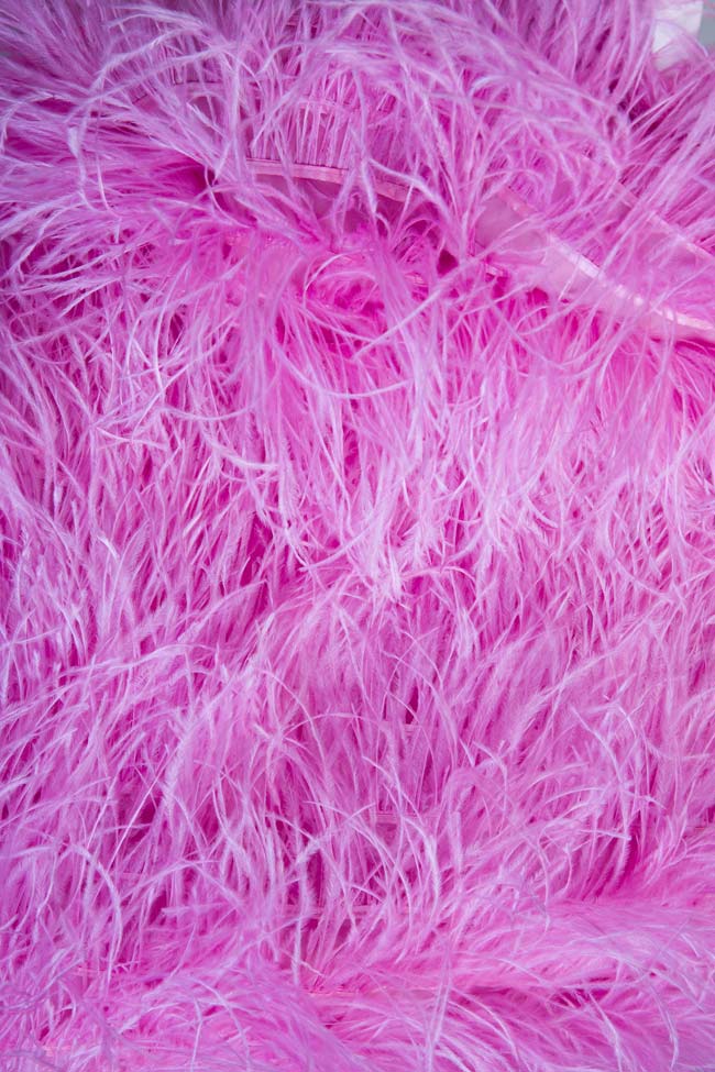 Moulin Rouge ostrich feather dress OMRA image 5