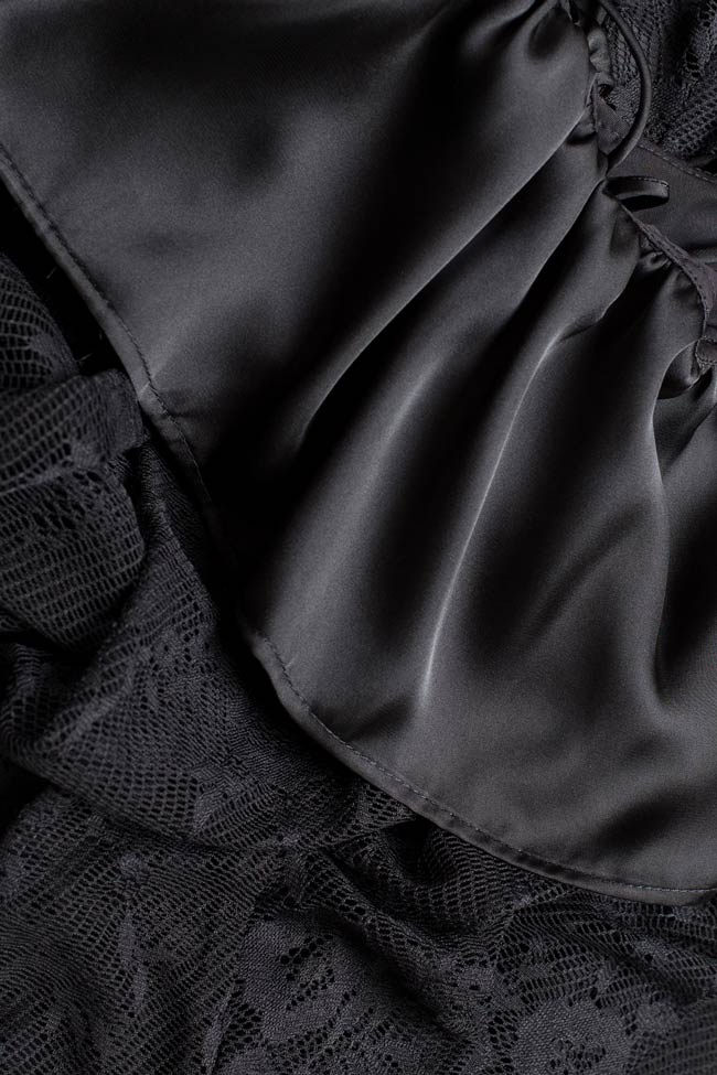 Cold-shoulder ruffled lace jumpsuit BADEN 11 image 3