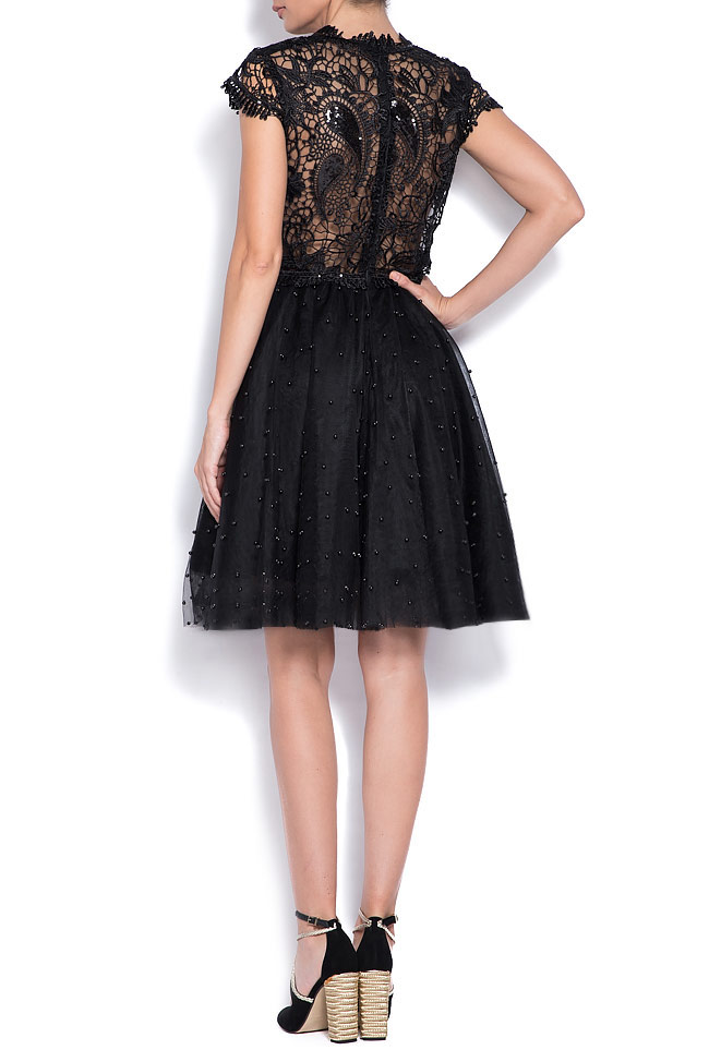 Embellished tulle and lace dress Bien Savvy image 2