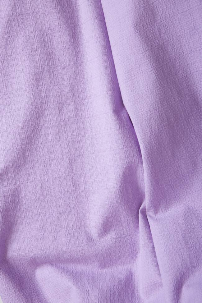 Robe en coton texturé 