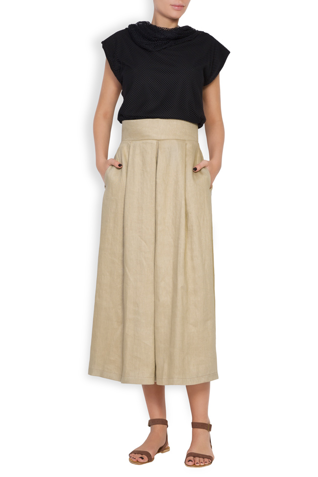 Linen culottes Bluzat image 0