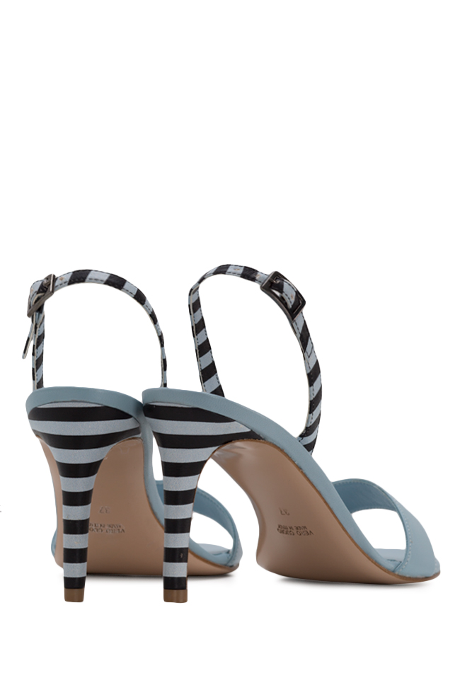 Eva80 striped leather sandals Ginissima image 2
