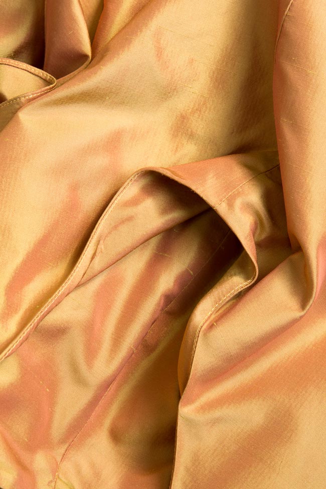 Robe en taffetas de soie Helen DALB by Mihaela Dulgheru image 4