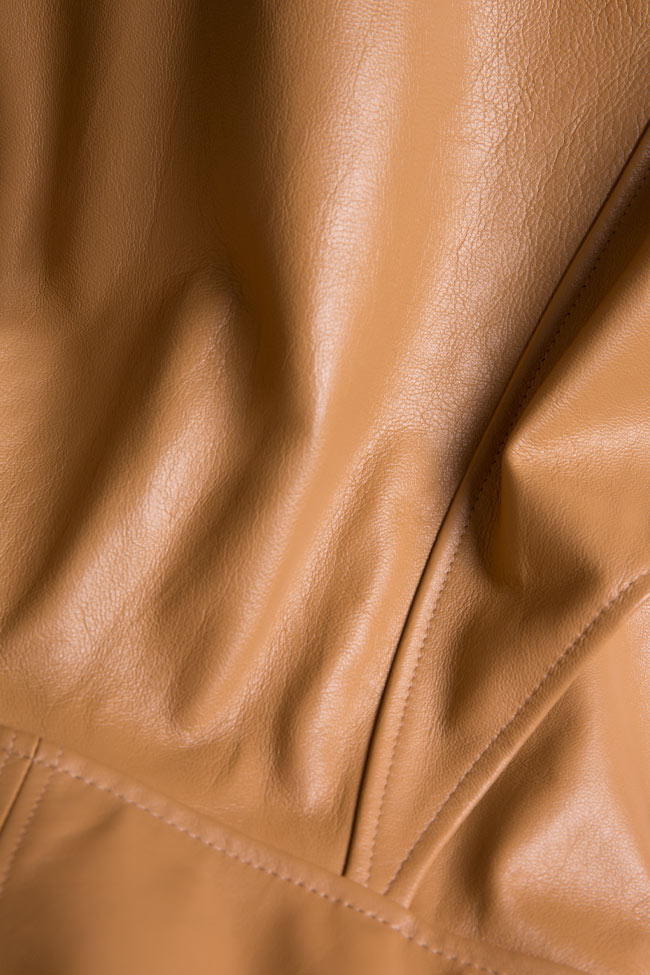 Leather mini dress LUWA image 4