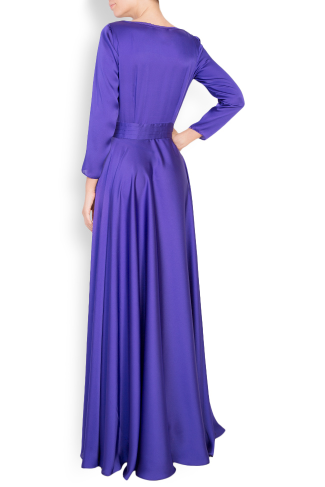 Silk chiffon gown  Couture de Marie image 2