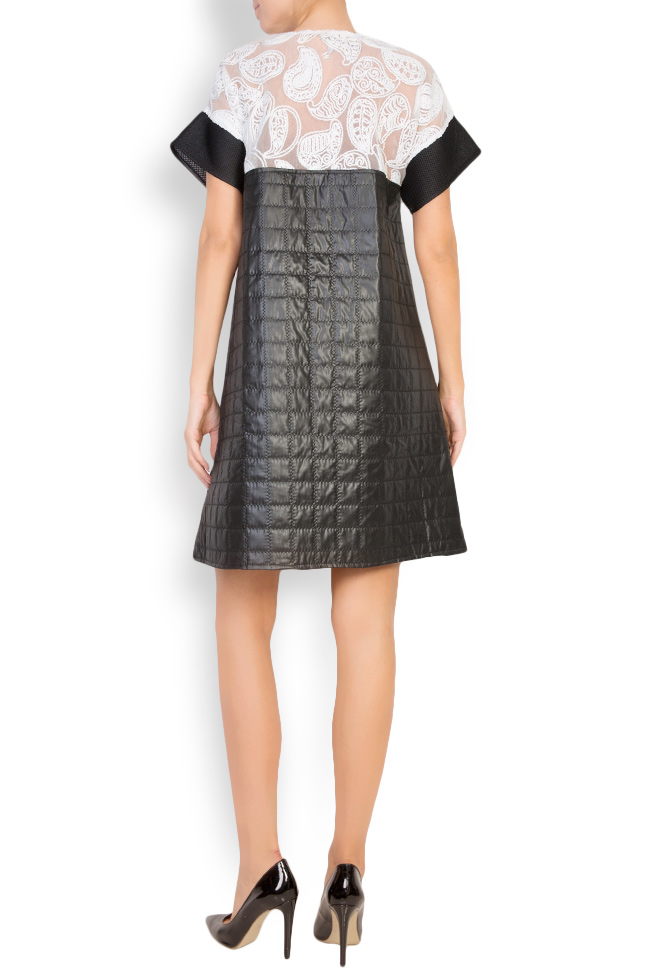 Quilted shell embroidered mini dress Anamaria Pop image 2