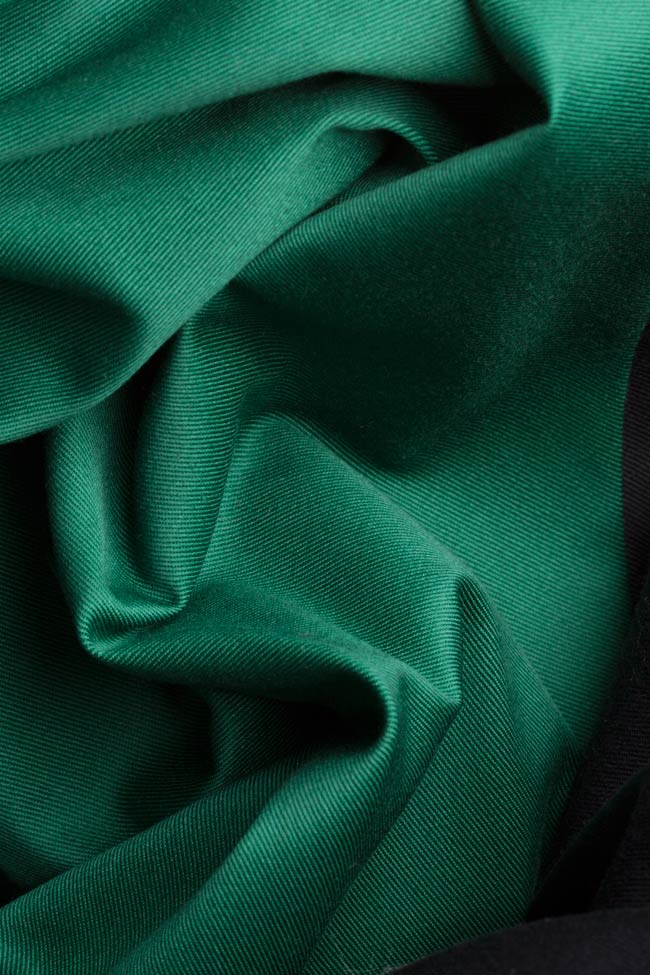 Robe bicolore en coton Lexi Framboise image 4